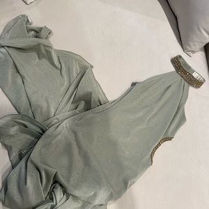 Runway X REVOLVE Nefertiti Gown in Menthol